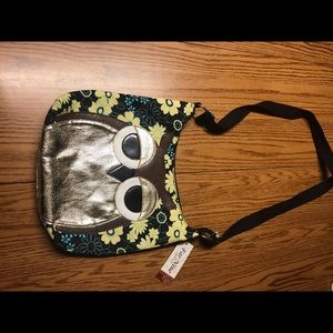 Over the shoulder Owl bag.